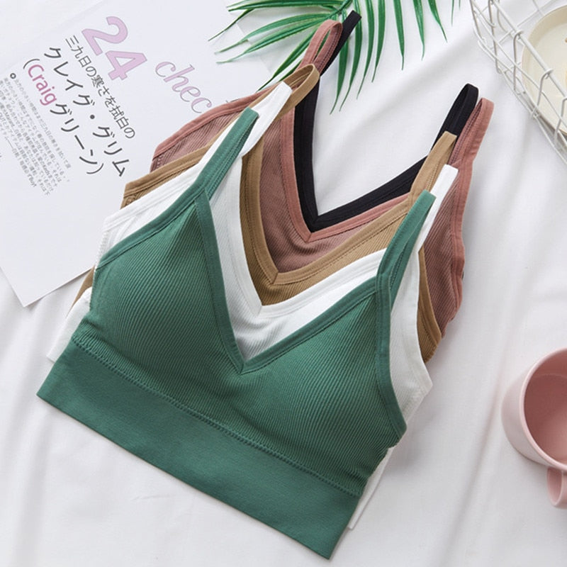 Frauen Sexy Crop Tops Röhrenoberteil Frauen Streetwear Ärmellose Camis Nahtlose Sportunterwäsche Tee BH Crop Top Bandeau Top Tank